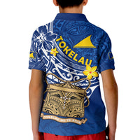 Tokelau Polo Shirt National Badge Polynesian Happy 74th Independence Anniversary LT14 - Polynesian Pride
