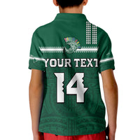 (Custom Text and Number) Hawaii Football Polo Shirt Kakau Rainbow Warriors Helmet Go Bows LT14 - Polynesian Pride