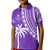 (Custom Text and Number) Fiji Rugby Sevens Polo Shirt Fijian 7s Tapa Polynesian Purple LT13 - Polynesian Pride