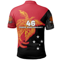 Papua New Guinea Polo Shirt Independence Day Flag Style LT16 - Polynesian Pride