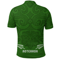 Maori 2021 Polo Shirt Green Aotearoa Tattoo LT13 - Polynesian Pride