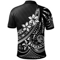 Pohnpei Polynesian Chief Polo Shirt Black Version - Polynesian Pride