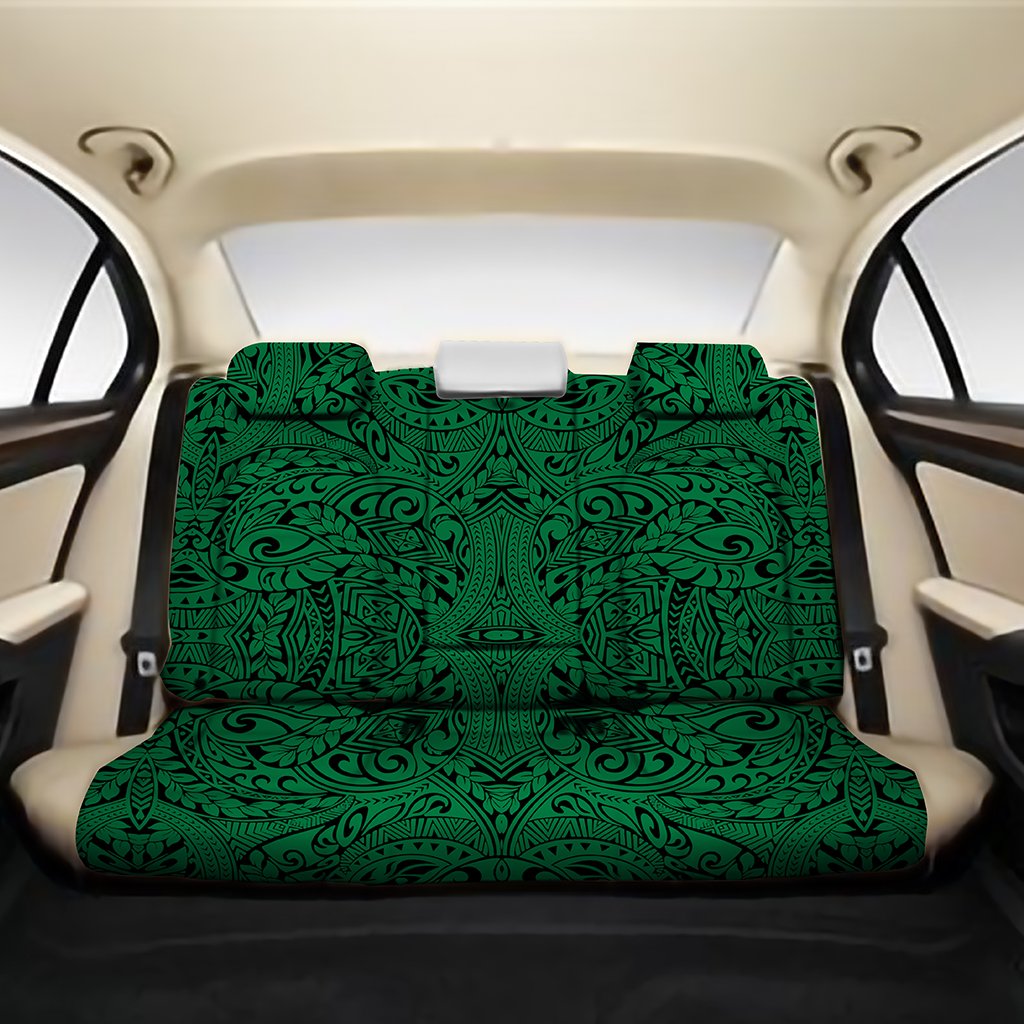 Polynesian Culture Green Back Seat Cover One Size Green Back Car Seat Covers - Polynesian Pride