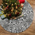 Polynesian Kakau Turtle Tree Skirt 85x85 cm Black Tree Skirt - Polynesian Pride