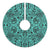 Polynesian Kakau Turtle Turquoise Tree Skirt - Polynesian Pride