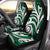 Polynesian Maori Ethnic Ornament Green Car Seat Cover - Polynesian Pride