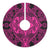 Polynesian Plumeria Mix Pink Black Tree Skirt - Polynesian Pride
