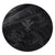 Polynesian Turtle Hammerhead Shark Ray Kanaka Hawaii Round Carpet Circle Grey - AH Round Carpet Luxurious Plush - Polynesian Pride