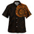 Polynesian Hawaiian Shirt - Polynesian Tattoo Style Version 2 Orange Orange - Polynesian Pride