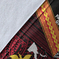 New Zealand And Papua New Guinea Premium Blanket Together - Red LT8 - Polynesian Pride