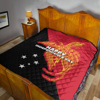 Papua New Guinea Premium Quilt Independence Day Flag Style LT16 - Polynesian Pride