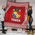 Tonga Coat Of Arms Premium Quilt Simplified Version - Red LT8 - Polynesian Pride