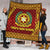 Tonga Vava'u High School Premium Quilt Simplified Version - Maroon LT8 - Polynesian Pride