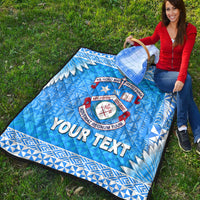 (Custom Personalised) Tonga Apifo'ou College Premium Quilt Simplified Version LT8 - Polynesian Pride