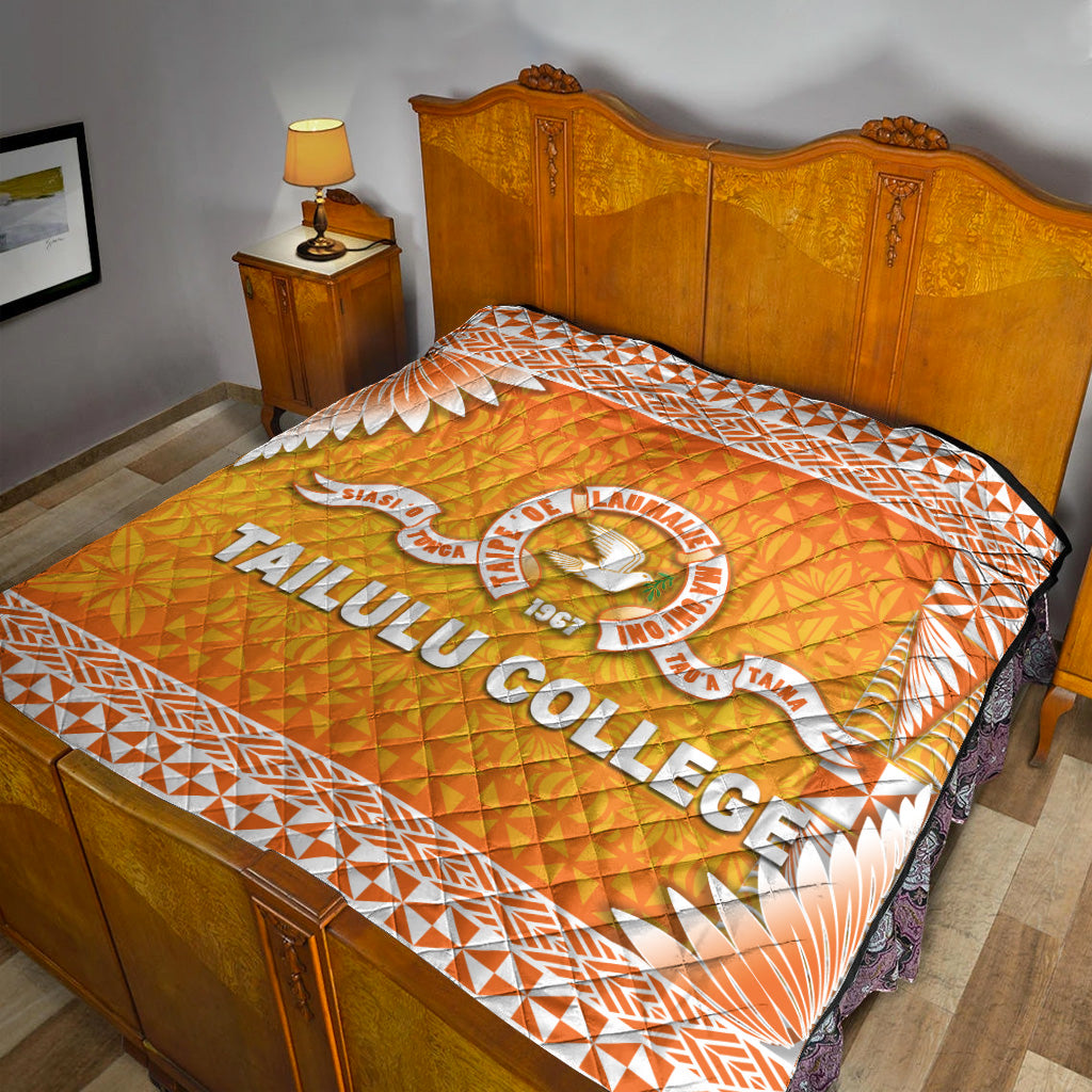Tonga Tailulu College Premium Quilt Simplified Version LT8 - Polynesian Pride