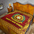 Tonga Vava'u High School Premium Quilt Simplified Version - Maroon LT8 - Polynesian Pride