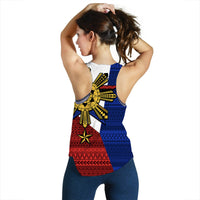 Filipino Women Tank Top Tribal Flag Style LT6 - Polynesian Pride