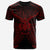 Solomon Islands T Shirt Solomon Islands Seal With Red Line Style Unisex Black - Polynesian Pride