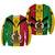 (Custom Text and Number) Vanuatu Sweatshirt Pig Tusk Polynesian LT13 Unisex Yellow - Polynesian Pride