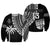 (Custom Text and Number) Fiji Rugby Sevens Sweatshirt Fijian 7s Tapa Polynesian LT13 Unisex Black - Polynesian Pride