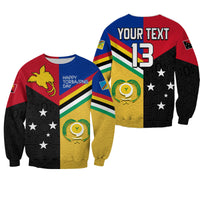 (Custom Text and Number) Torba PNG Day Sweatshirt 2022 Simple Polynesia LT13 Unisex Art - Polynesian Pride