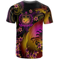Samoa T Shirt Samoan in wave - Polynesian Pride