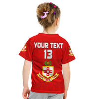 (Custom Text and Number) Kolisi Tonga College Atele T Shirt 140 Years Anniversary Tongan Ngatu LT13 - Polynesian Pride