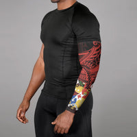 Tonga Arm Sleeve (Set of 2) - Seal Tonga With Curve Patterns - Polynesian Pride
