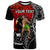 Custom Siva Samoa T Shirt Samoan Dance Mix Red Polynesian LT13 Unisex Red - Polynesian Pride