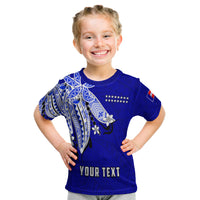 (Custom Personalised) Tuamotu Archipelago T Shirt Kid Polynesian Pattern Islands French Polynesia LT13 Youth XL Size14 - Polynesian Pride