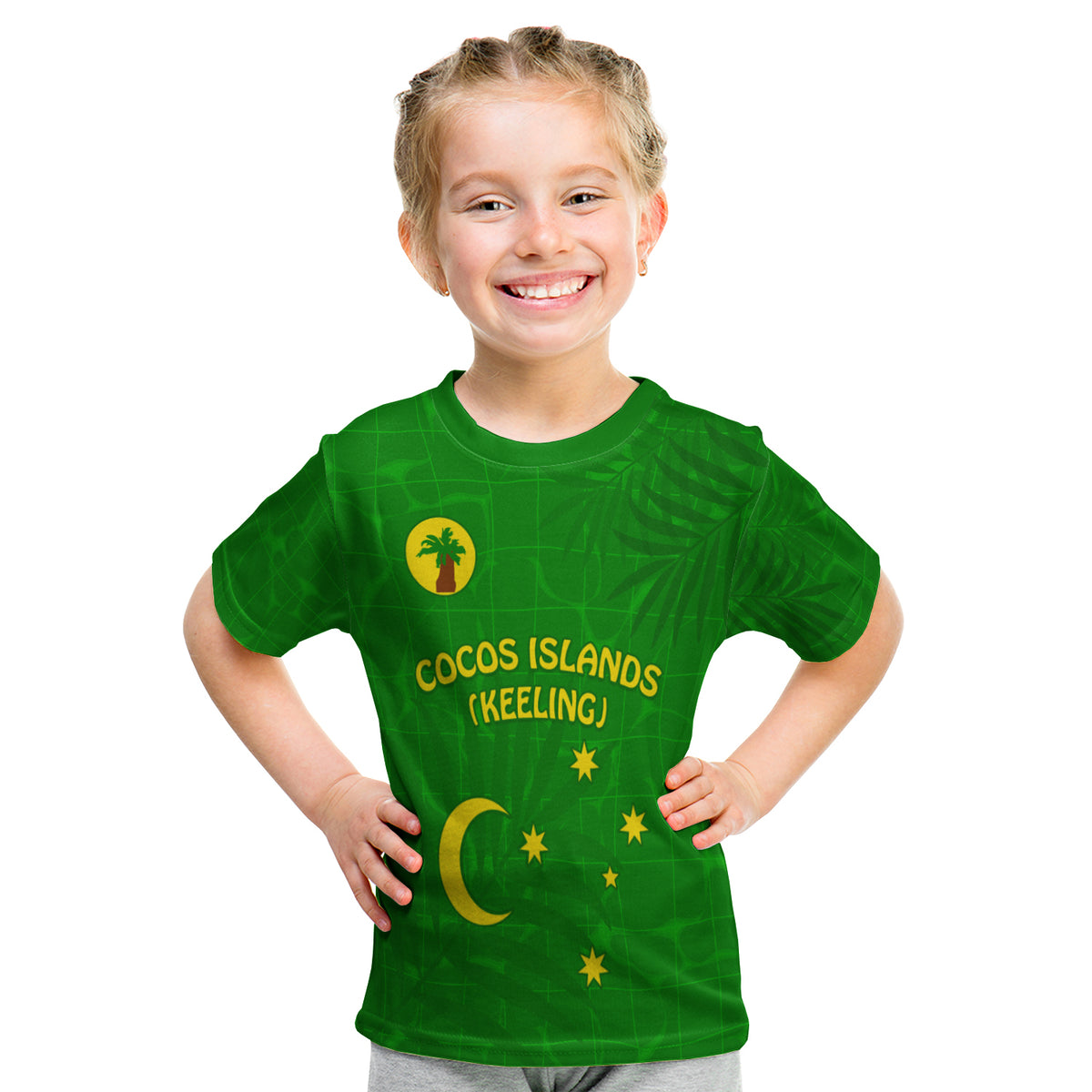 Cocos (Keeling) Islands T Shirt Kid Proud Flag Unique LT13 - Polynesian Pride