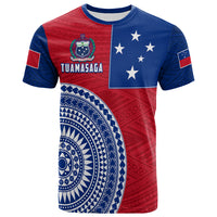 Custom Tuamasaga Samoa T Shirt Polynesian Pattern LT13 - Polynesian Pride
