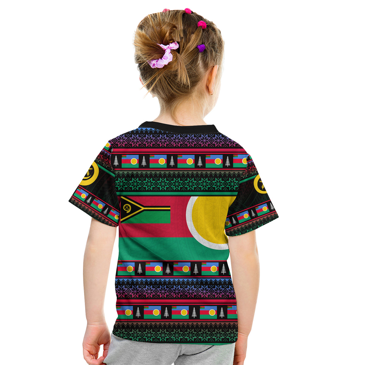 Shefa Province T Shirt Kid Of Vanuatu Christmas LT6 - Polynesian Pride