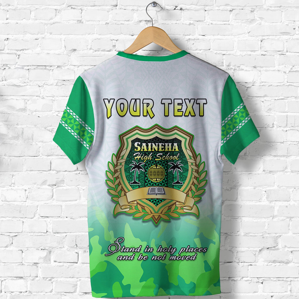 Custom Saineha High School T Shirt Original LT13 - Polynesian Pride