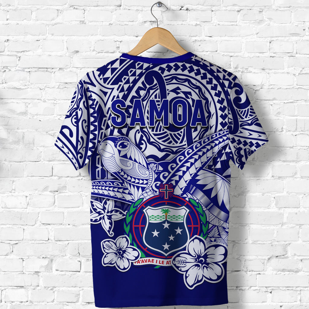 Samoa Polynesian T Shirt Samoan Loved Turtles LT13 - Polynesian Pride