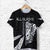 New Zealand Rugby T shirt Haka All Black mix Ta Moko LT13 Black - Polynesian Pride