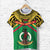 Vanuatu T Shirt Simple Coat of Arms Rugby Unisex Green - Polynesian Pride