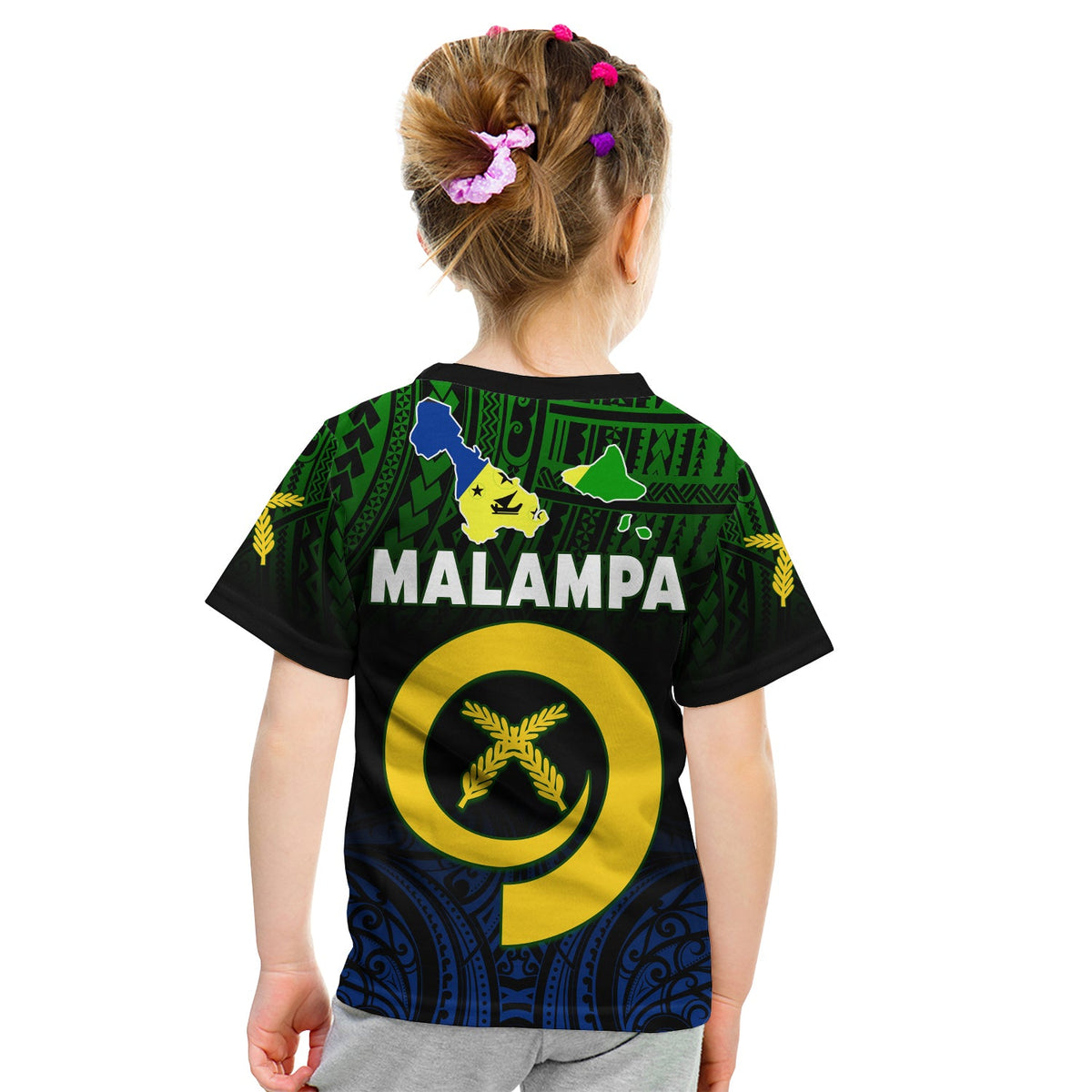 Malampa Province T Shirt Native Canoe Mix Vanuatu Pig Tusk Black Version LT14 - Polynesian Pride