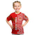 (Custom Personalised) Kolisi Tonga High School T Shirt KID Tongan Ngatu Pattern LT14 - Polynesian Pride