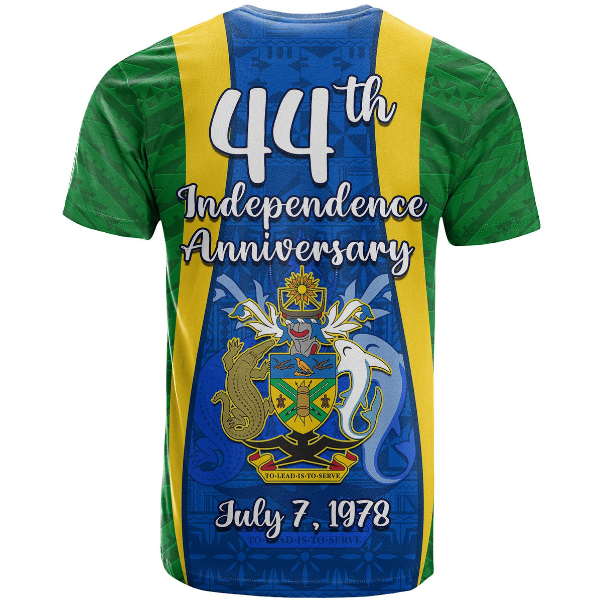 Solomon Islands Day T Shirt 44 Years Independence Anniversary LT13 - Polynesian Pride