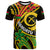 Custom Vanuatu T Shirt Tribal Tattoo No.2 LT6 Black - Polynesian Pride