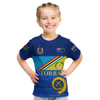 Custom Torba Vanuatu Province T Shirt Mix Australia Flag LT13 - Polynesian Pride