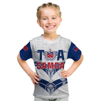 Toa Samoa Rugby T Shirt Siamupini Proud White LT13 - Polynesian Pride