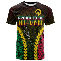 (Custom Text and Number) Vanuatu Indigenous T Shirt Proud To Be Ni Vanuatu Polynesian Pattern LT13 - Polynesian Pride