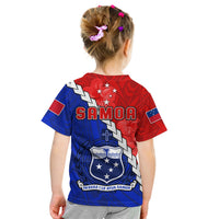 Happy Samoan Fathers Day T Shirt Hibiscus Mix Polynesian Pattern LT14 - Polynesian Pride