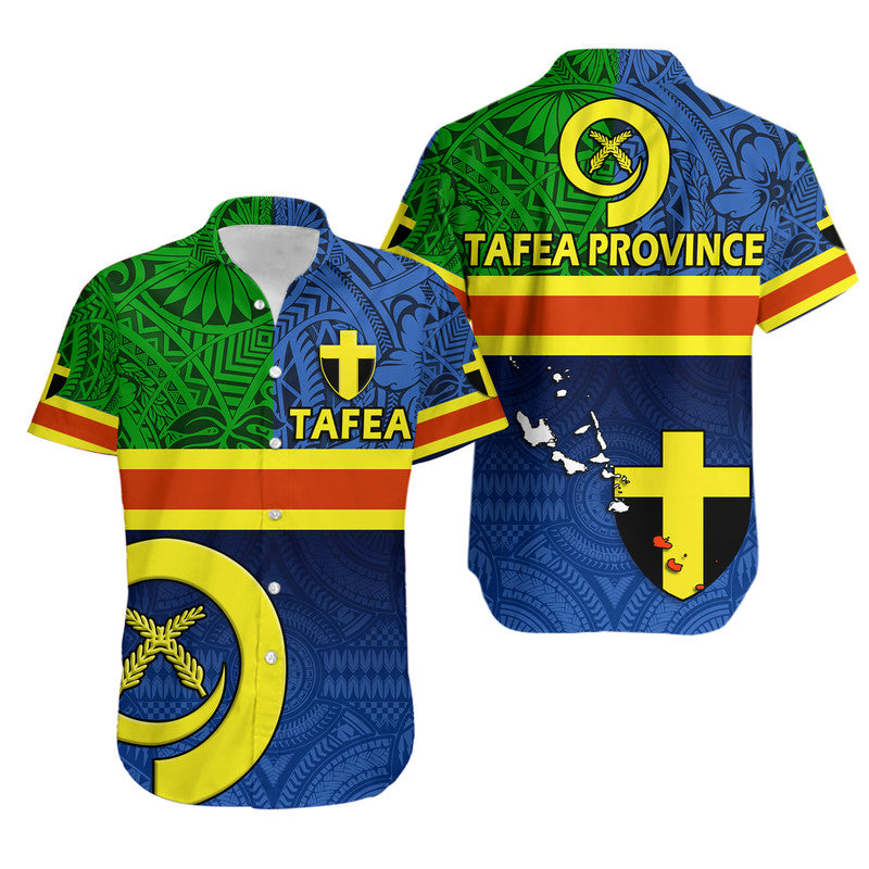 Vanuatu Tafea Province Day Hawaiian Shirt Tafea Flag Color Style LT9 Unisex Blue - Polynesian Pride