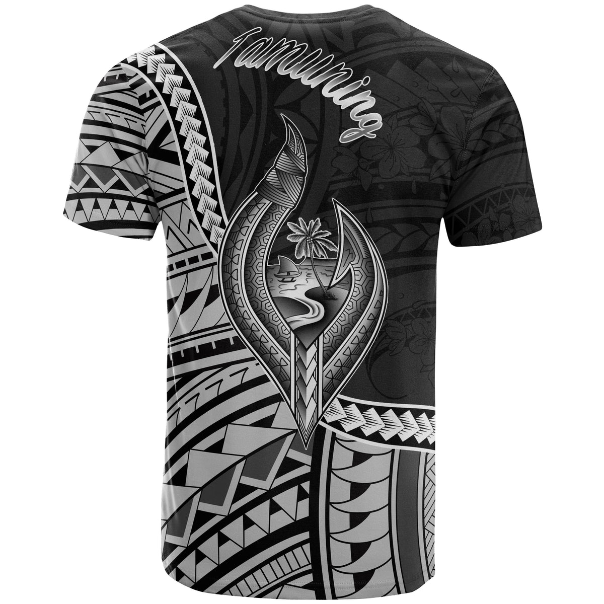 Guam T Shirt Tamuning Polynesian Patterns - Polynesian Pride