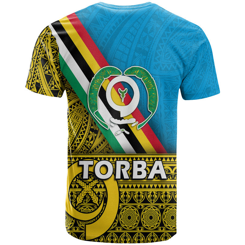 Vanuatu Torba Province Day T Shirt Torba Flag Color Style LT9 - Polynesian Pride