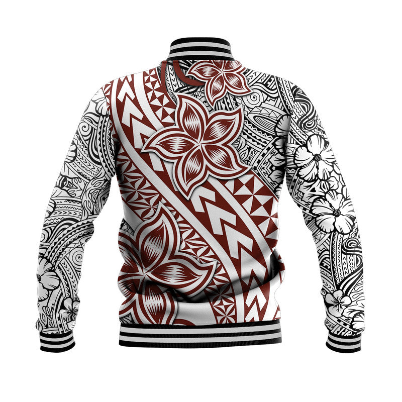Traditional Polynesian Tribal Tattoo Retro Baseball Jacket LT9 - Polynesian Pride