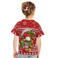 Hawaii Christmas T Shirt KID Mele Kalikimaka - Tiki LT7 - Polynesian Pride